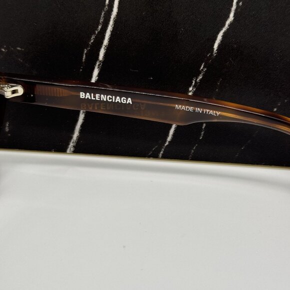 NEW BALENCIAGA BB0128O 002 CAT EYE HAVANA WOMEN EYEGLASSES BALENCIAGA - Picture 9 of 10